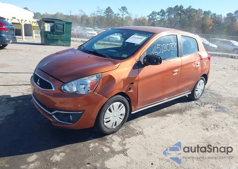 2018 Mitsubishi Mirage Es z USA, uszkodzony, nr VIN ML32A3HJ2JH000270